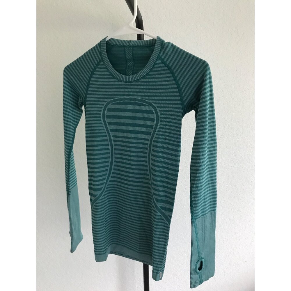 Lulu Lemon Swiftly Tech Long-Sleeve Shirt 2.0 | Hip Length | Size 2 | Pacific Br
